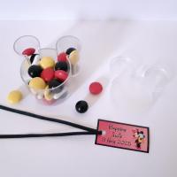 boite dragées avec étiquette minnie
