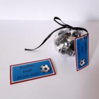 boite ronde en plastique en ballon de foot